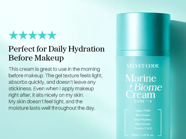 Velvet Code Marine Biome Cream detail 7